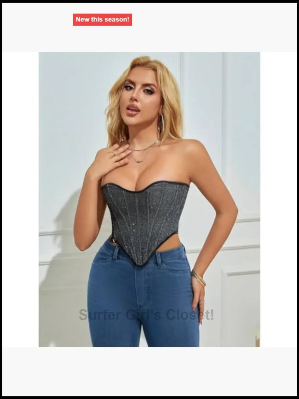 Satin Corset Overbust Bustier Lace Up Sweetheart Plus Size Shapewear